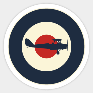 de Havilland Tiger Moth Sticker